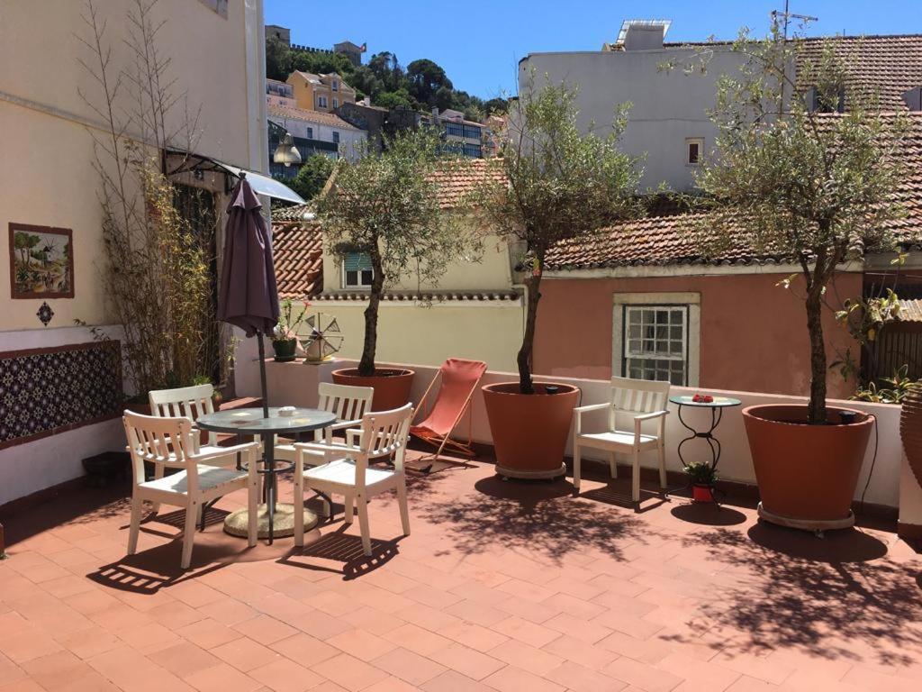 דירות ליסבון Costa Do Castelo Terrace, Em Rua Dos Lagares 8 מראה חיצוני תמונה