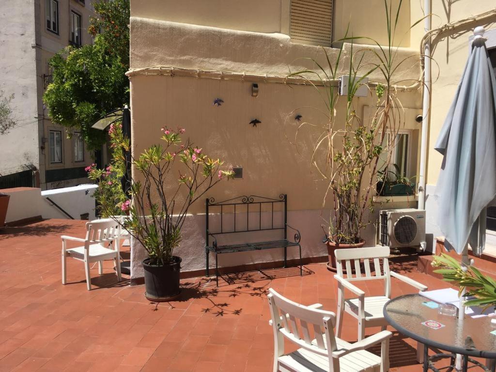 דירות ליסבון Costa Do Castelo Terrace, Em Rua Dos Lagares 8 מראה חיצוני תמונה
